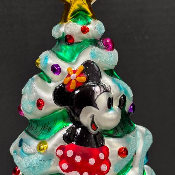 Christopher Radko 1997 Disney Mickey & Minnie Christmas Tree Ornament 97-DIS-34 - Picture 2 of 6